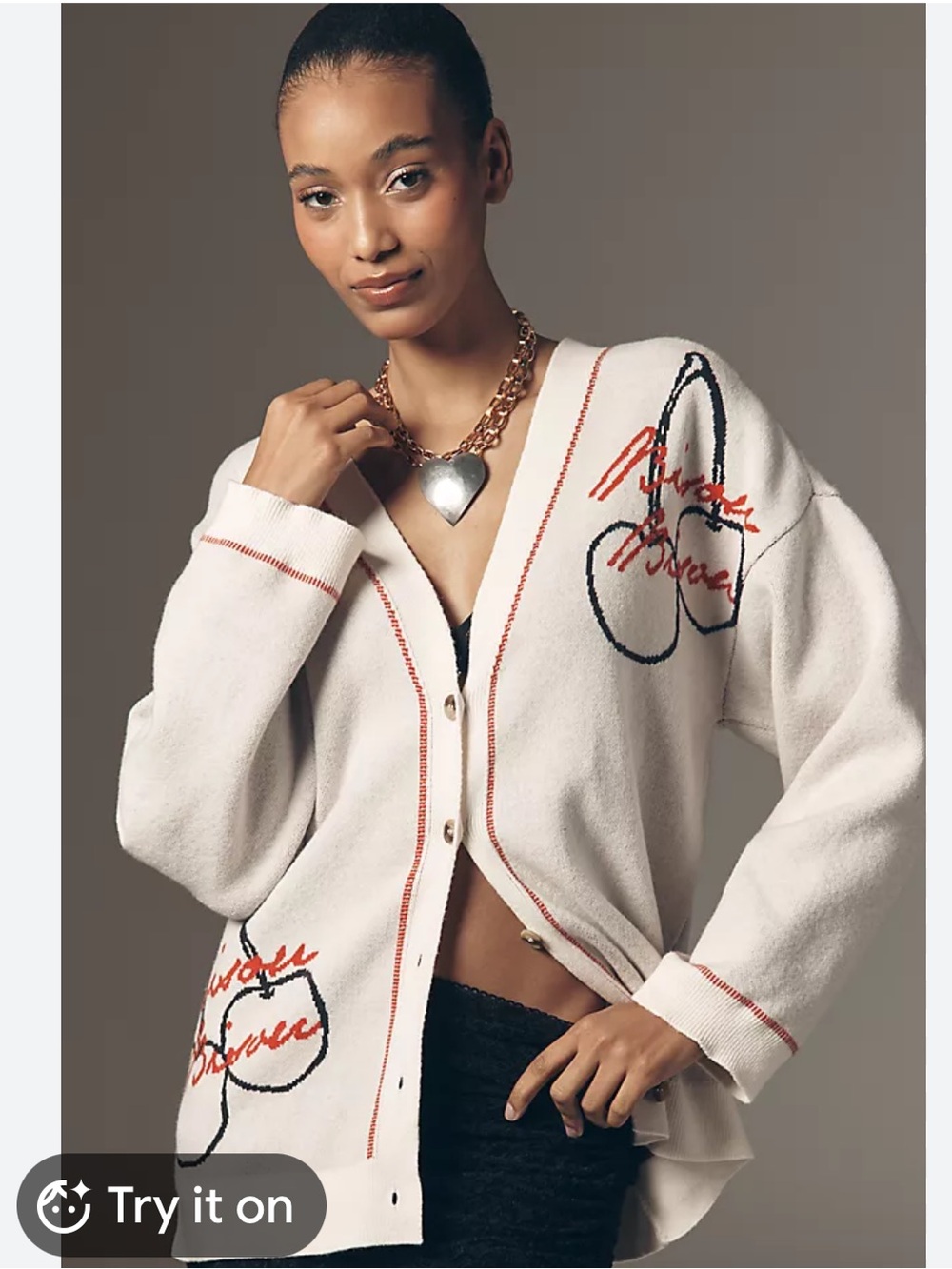 NWT Anthropologie LyreBird x Jordan Nickson Cardigan - Picture 5 of 7